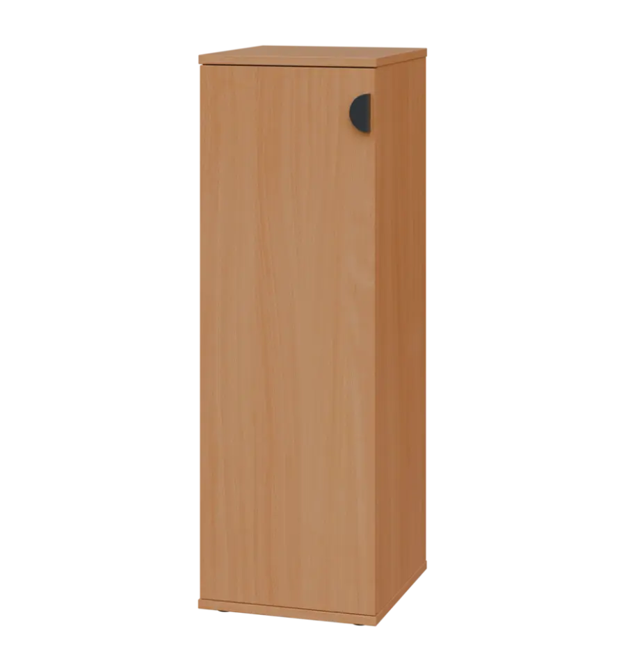 TN 3 - 3D kancelářská skříň, 1-dveřová, levá, 1107x360x400, buk royal